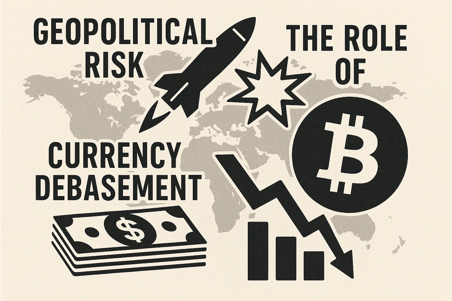 Geopolitical Risk, Currency Debasement and the Role of Bitcoin