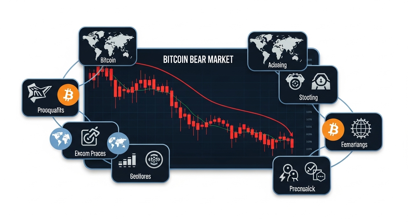 Impact of Global Economic Shifts on Bitcoin's Market Structure Bitcoin bear market