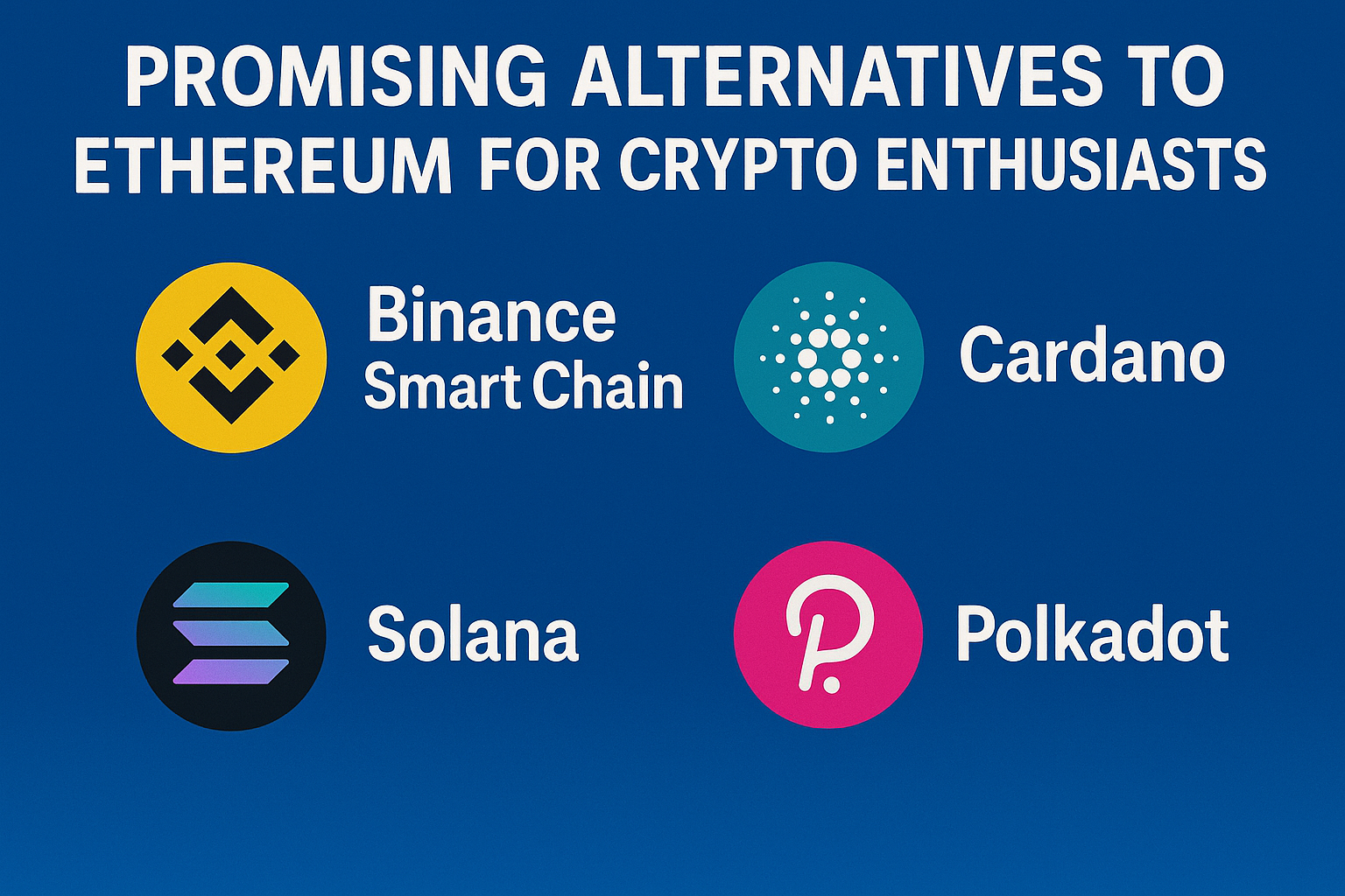 Promising Alternatives to Ethereum for Crypto Enthusiasts