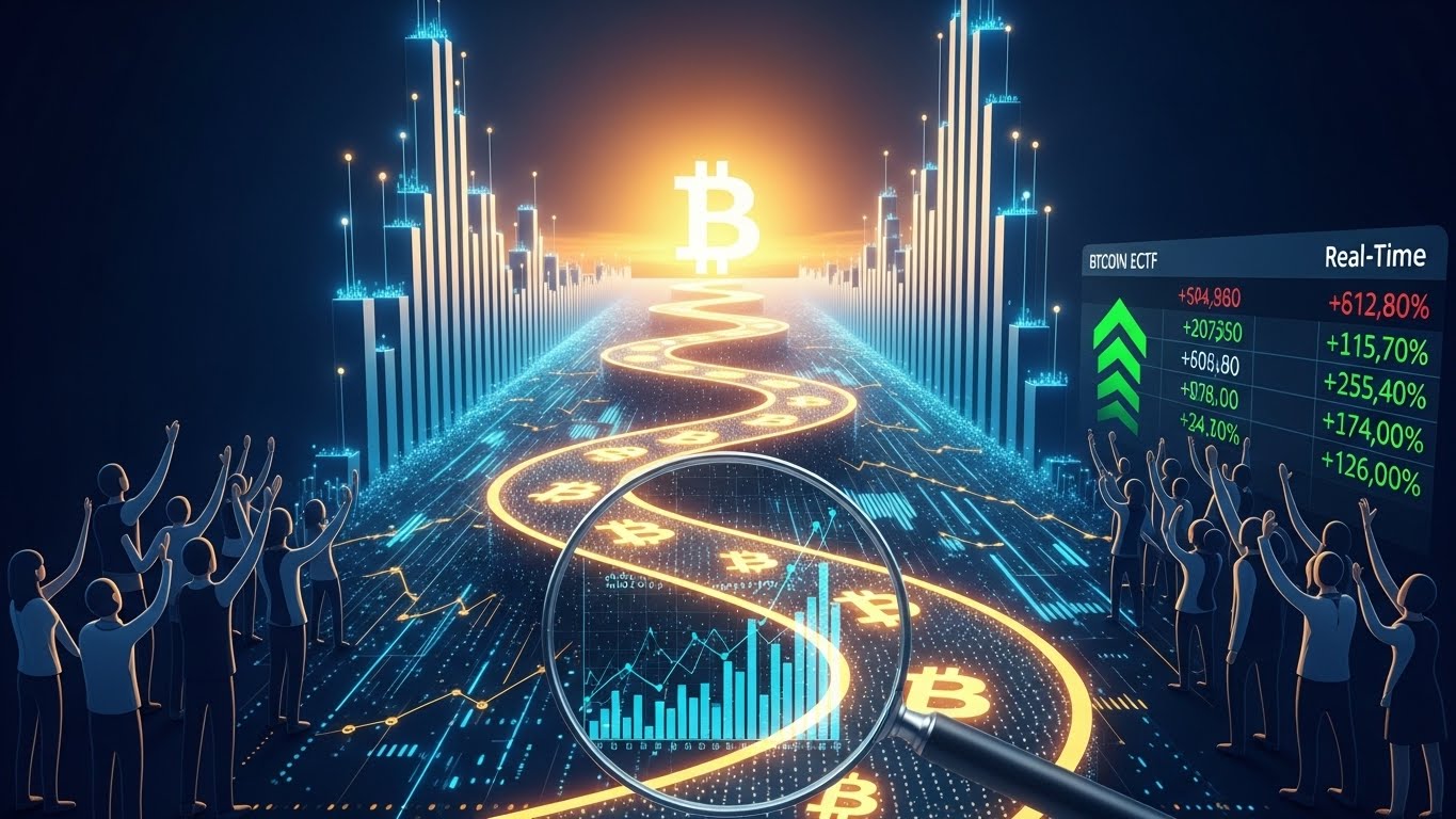 The Road To Record Bitcoin ETF Trading Volumes