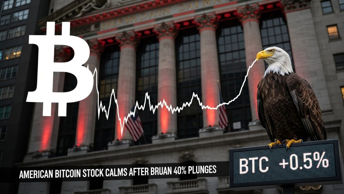 American Bitcoin Stock Calms After Brutal 40% Plunge