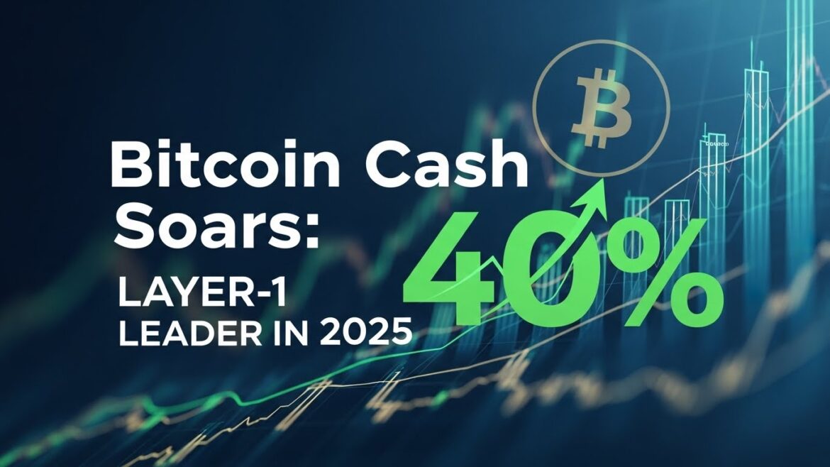 Bitcoin Cash Soars 40% Layer-1 Leader in 2025