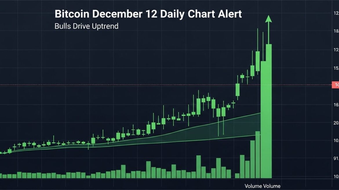 Bitcoin December 12 Daily Chart Alert - Bulls Drive Uptrend