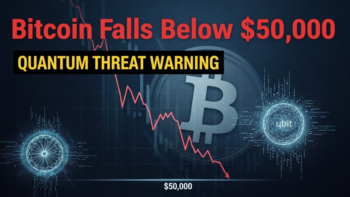 Bitcoin Fall Below $50,000 Quantum Threat Warning