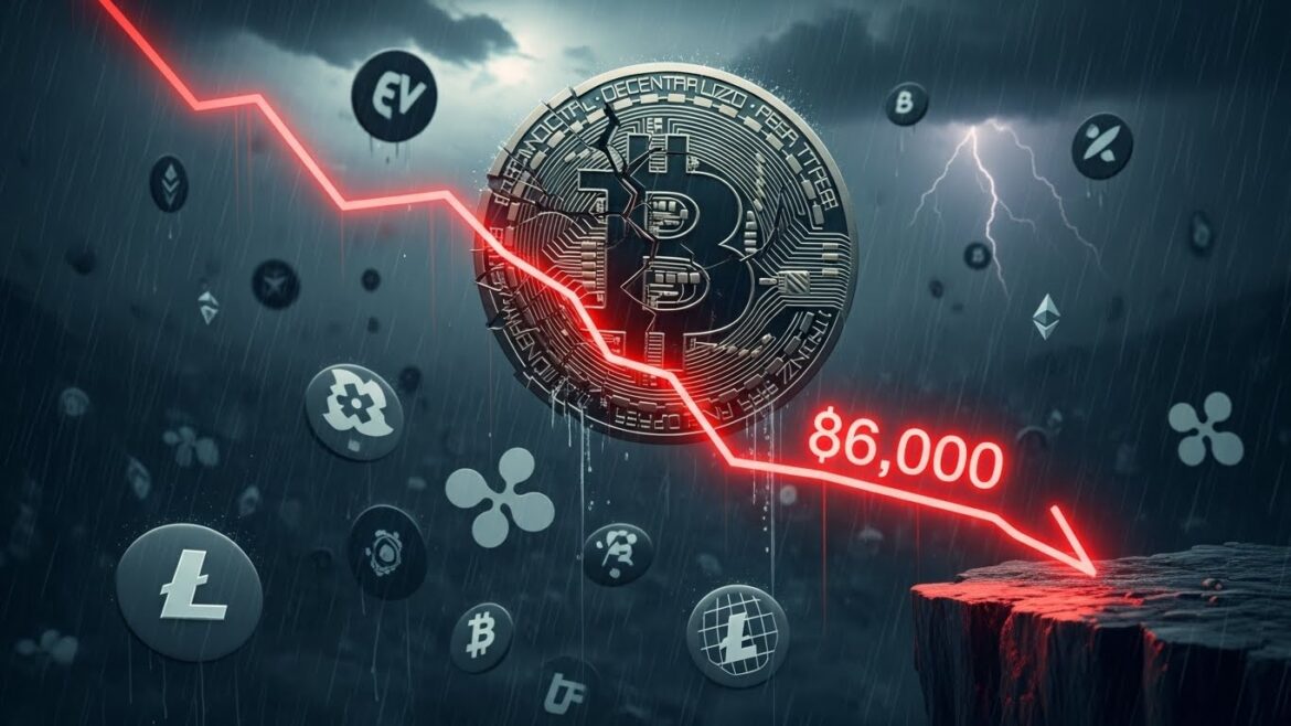 Bitcoin Plunges Below $86,000 Crypto Market Crisis Deepens