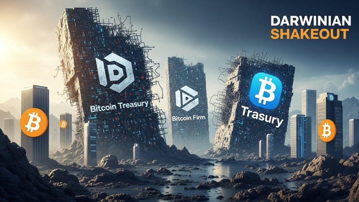 Bitcoin Treasury Firms Face Darwinian Shakeout