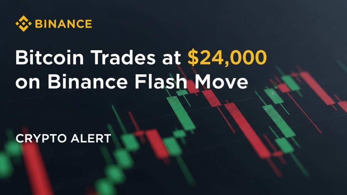 Bitcoin Trades at $24,000 on Binance Flash Move | Crypto Alert