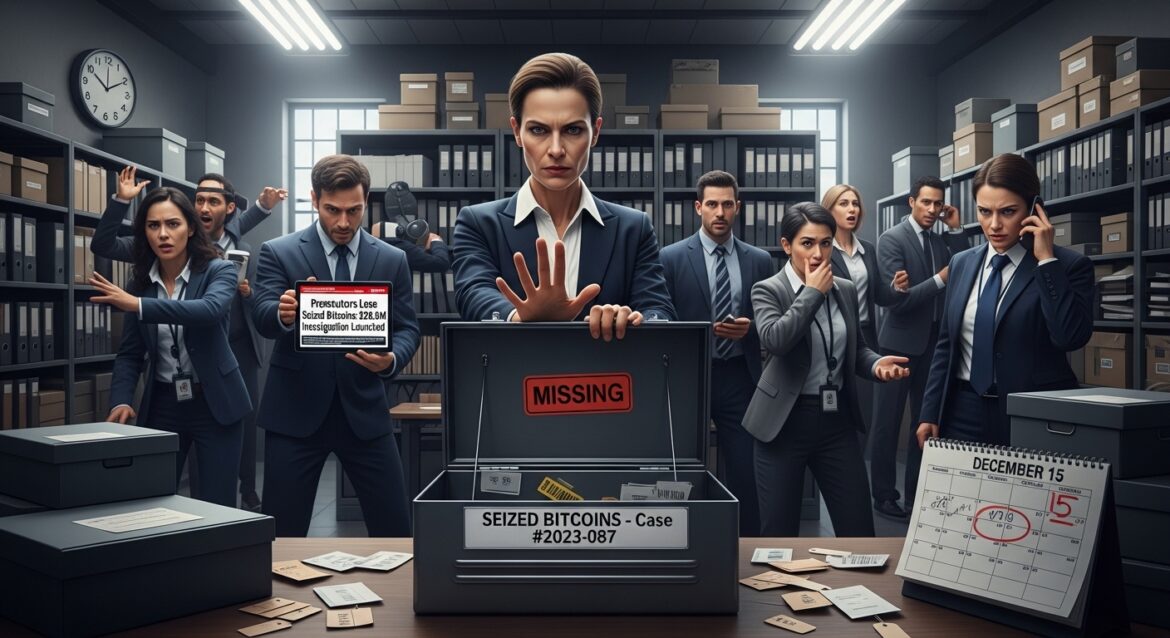 Prosecutors Lose Seized Bitcoins: $28.8M Investigation Launched