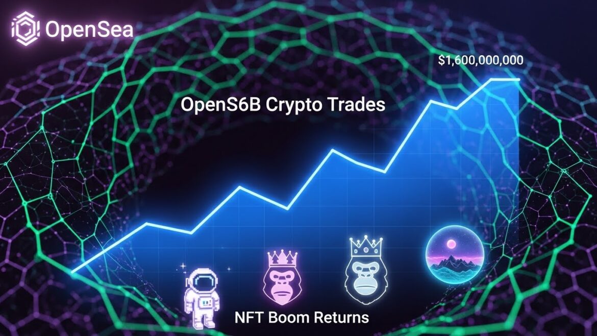 OpenSea $1.6B Crypto Trades Signal NFT Boom Returns