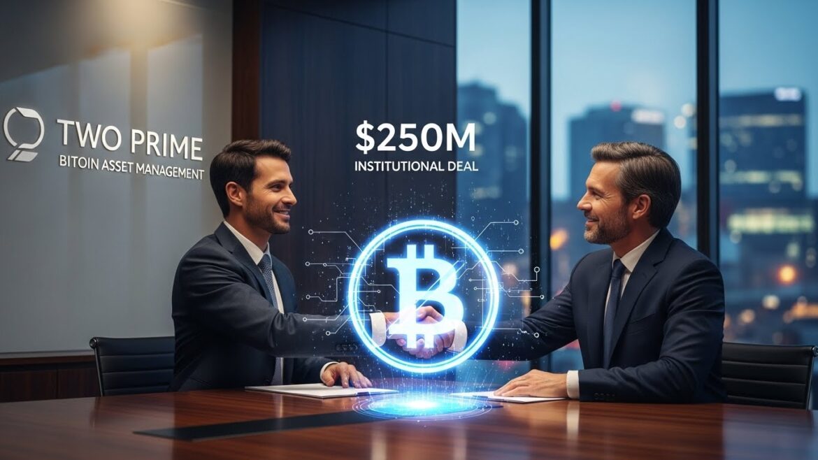 Two Prime Bitcoin Asset Management $250M Institutional Deal