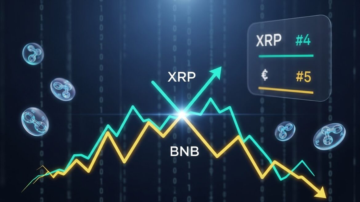 XRP Moves Ahead of BNB: Major Crypto Market Ranking Shift