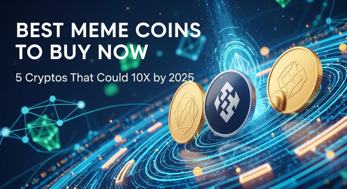 Best Meme Coins to Buy Now 5 Cryptos That Could 10X by 2025