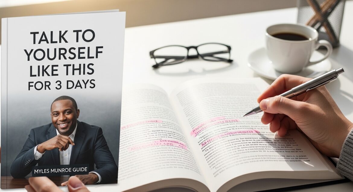 Talk to Yourself Like This for 3 Days - Myles Munroe Guide