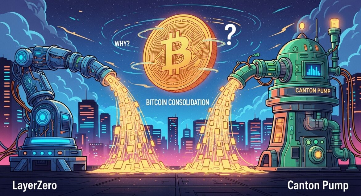 LayerZero & Canton Pump as Bitcoin Consolidates - Why