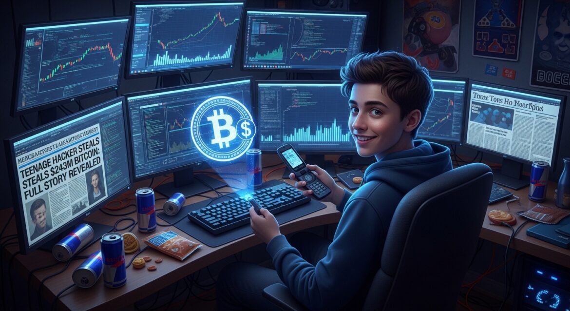Teenage Hacker Stole $243M Bitcoin Full Story Revealed